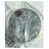 2002 .999 American Silver Eagle