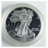 1999 Proof .999 American Silver Eagle