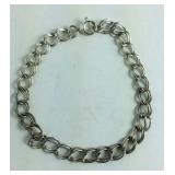 Sterling Silver 7.5 inch Charm Bracelet