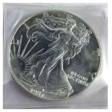 1987 .999 American Silver Eagle