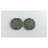 1911,12 V Nickels