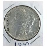 1889 Morgan Dollar