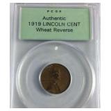 1919 PCGS Verified Wheat Penny