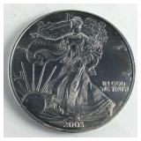 2003 .999 American Silver Eagle