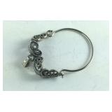 Sterling Silver Charm Holder