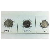 1927,28,29 Buffalo Nickel