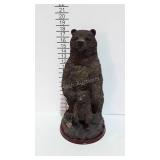 Bear statue, poly-resin ,aterial, momma with her