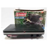 Coleman two burner propane grill / stove, with