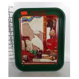 1993 Reflections in the mirror Coca-Cola tray