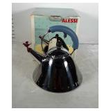 Alessi Stainless Tea Kettle with little bird