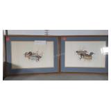 Pair of Gregory F. Messier, Wildlife sprints,