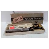 Pinking shears with original Wiss box