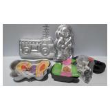 Cake pans, Wilton and Nordic Ware, includes