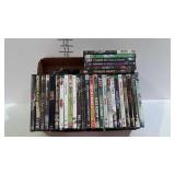 DVD movies, approx 30 with cases, and 20 without