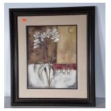 Home Goods Framed Print. Signed, overall size