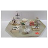 10 Trinket boxes - 2 are Limoges
