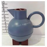 Alessi Blue and Brown Thermo Pitcher / Carafe