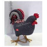 Stuffed patriotic rooster figure