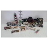 18-pcs The Cats Meow wooden village house