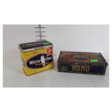 2 Advertisement cigar tins - Humo & White Owl