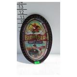 Advertisement wall plaque - Budweiser, 12 x 8"