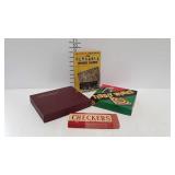 Games - Tiddly Winks, Checkers, Scrabble and