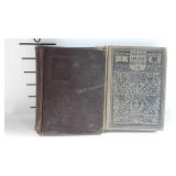 2 Hardback books -1910 Goeffrey Chaucer