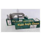 2 Right Angle Clamps with boxes