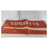 Automotive fender cover / Corvette advertisement
