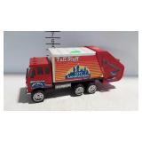 Mattel Tuff Stuff City Sanitation metal truck with