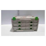 Festool Sortainer organizer with misc hardware -