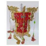 Decorative Chinese lantern, please note one arm