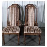 Set of 4 French Prov. Dining Chairs. Original