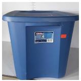 Sterlite 18 gallon Storage Tote. Blue