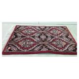 Hand knotted Oriental Rug, wool, made in India,
