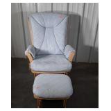 Dutailier Chair. Platform Glider Rocker with