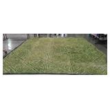 Bedspread, block Pattern with bling look, has