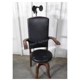 Unique Chair. Antique Dental Medical Office Type,