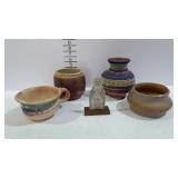 Pottery & stoneware - vases, planters, & religious