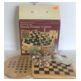Wood 7 Game Center game set