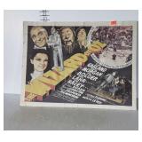 Wizard of Oz, movie poster fixed to a foam board,
