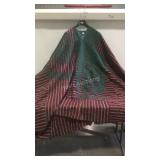 African print pullover cloak