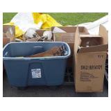 Skid lot, includes ceiling fans and light