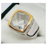 Brass Crystal(5.7ct) Men