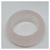 Rose Quartz Ring, size 13