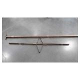 Metal bed rails