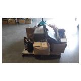 Skid lot, includes tools, empty tool cases, back