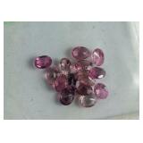 Genuine tourmaline multi-color