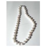 Silver Freshwater Pearl Necklace