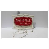 Advertising, National Beer light, tested and